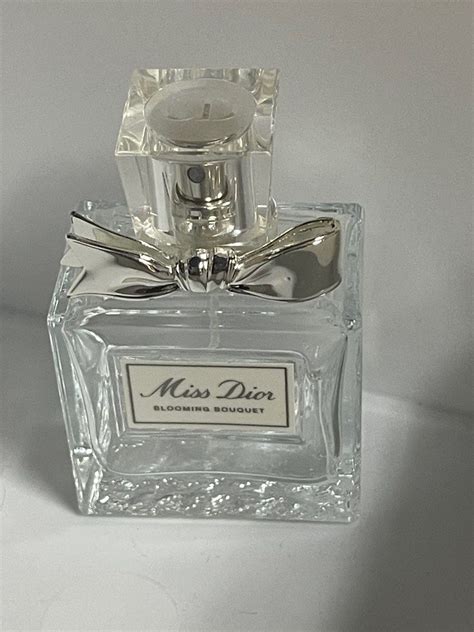 empty dior perfume bottle